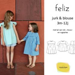 Feliz jurk & blouse (Nederlands)